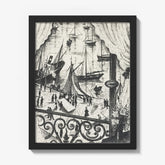 The balcony, Dieppe by Christopher Nevinson - thumbnail_1_bf_6846adf91483fa5b3555906d